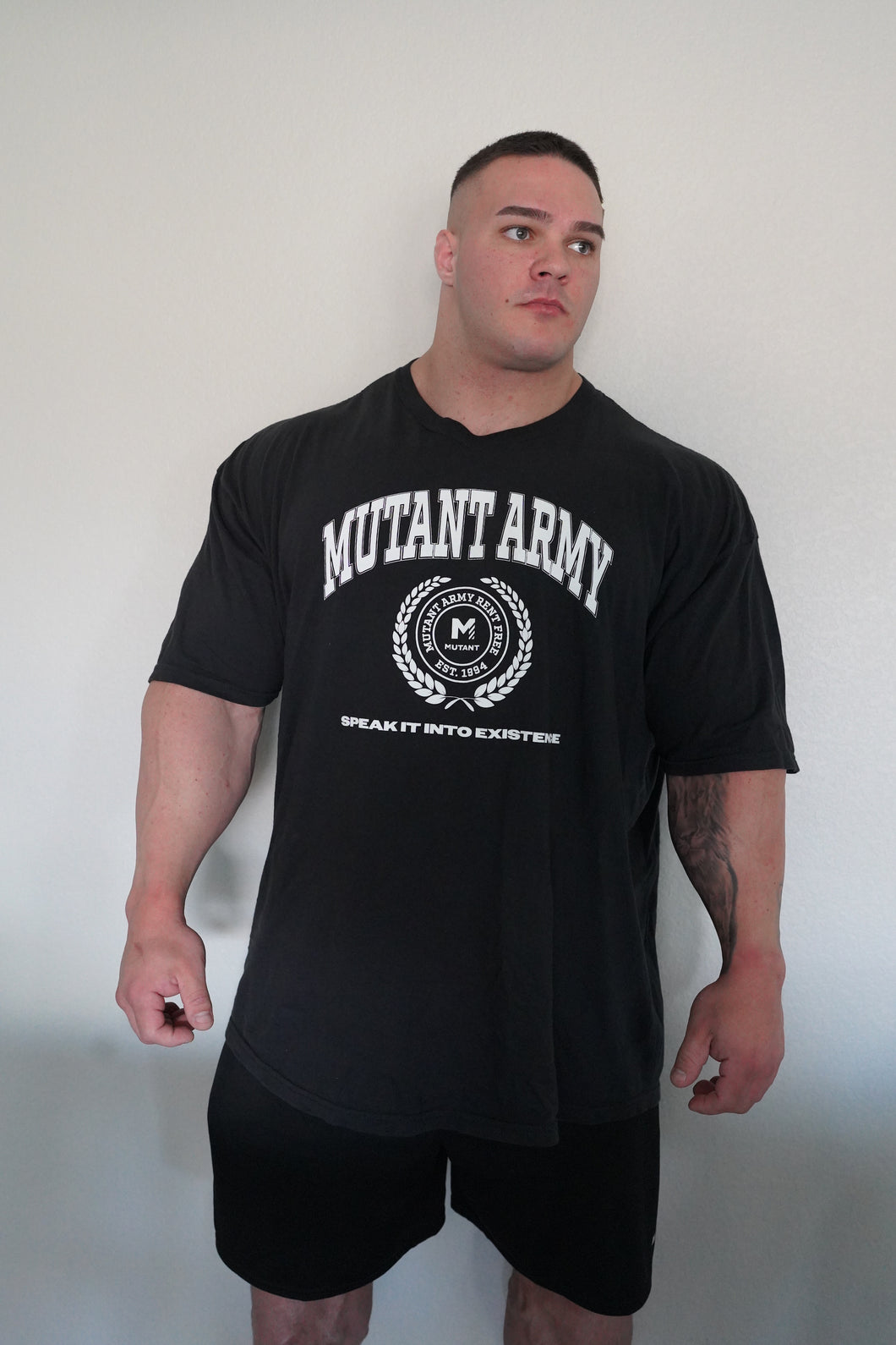 #2**RESTOCKED**Mutant Army Logo-Black Shirt