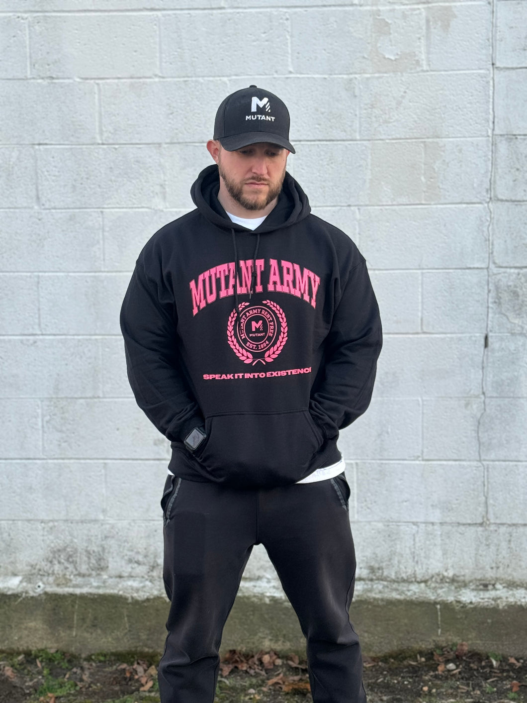 #3***New*** Limited Breast Cancer Edition Mutant Army Hoodie